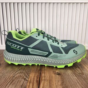 Scott Supertrac 3 Mens Sz 12.5 Green Athletic Sport Running Hiking Sneaker Shoes